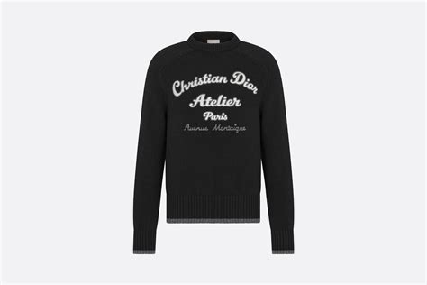 sweat dior atelier|dior atelier sweater.